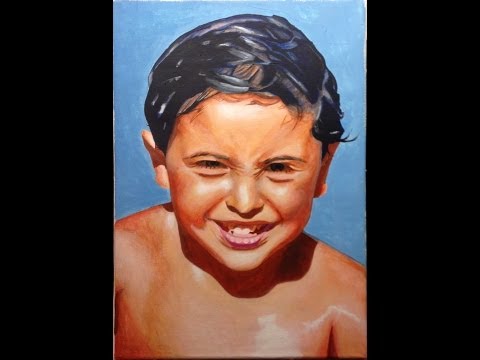 JEAN-CHARLES Portrait Painting (FINAL LONG Version) Flesh color mixing
