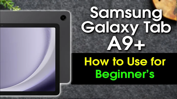 Samsung Galaxy Tab A9 for Beginners (Learn the Basics in Minutes)