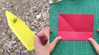 Unique ways to fold paper that you may not know #1