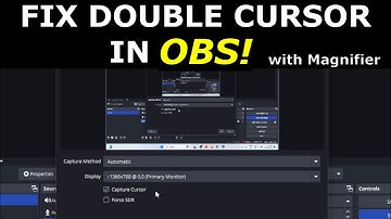"How to Fix Double Cursor Issue in OBS Studio with Magnifier!" #obsstudio #doublecursor #magnifier