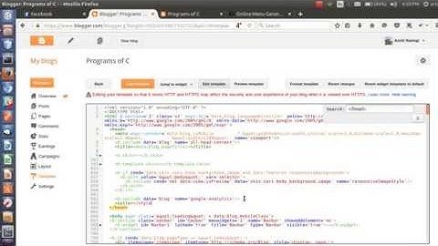 How to Add Menu Bar in Blogger in 2 minutes