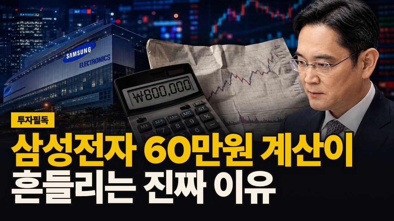 삼성전자 60만원 계산이 흔들리는 진짜 이유 영상 썸네일