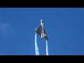 Lca tejas jet solo demo at dubai airshow 2023