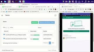Connecting WhatsApp Multi-Device Version with Whacenter screenshot 2