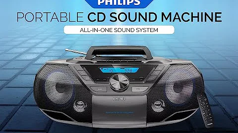 Philips Portable CD Player Boombox