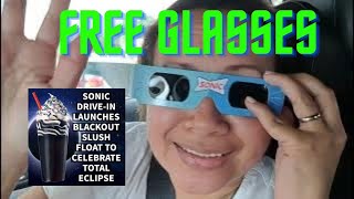 SONIC BLACK OUT SLUSH FLOAT