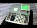 Casio SE-G1 Cash Register Receipt Printing Blank - YouTube