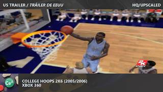 College Hoops 2K6 | X360 | 2005/2006 | Video Game US Trailer | HQ/Upscaled