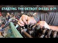 First start of the Detroit Diesel 4-71