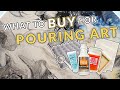 Basic Pouring Art Tutorial for Beginners |Acrylic Paint Pouring |Step By Step Tutorial |What to Buy