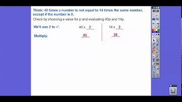 Identify Equivalent Expressions - Lesson 7.9