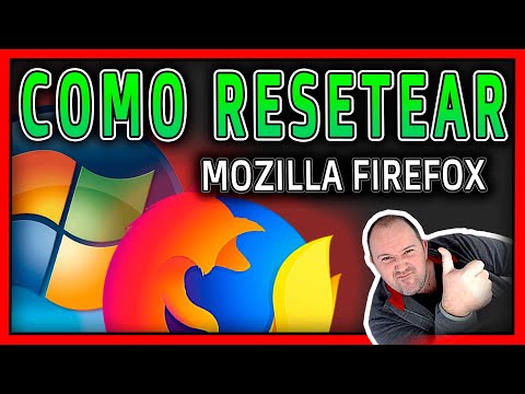 Restablecer firefox 2018