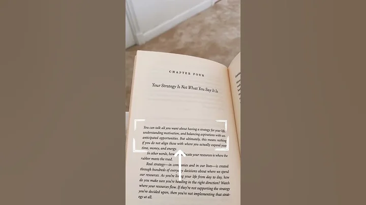 Extract from “How will you measure your life” by Clayton. M.Christensen