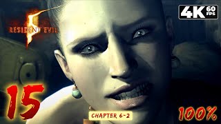 Resident Evil 5 (PC) - 4K60 Co-op Walkthrough (100%) Part 15 - Main Deck (Chapter 6-2)