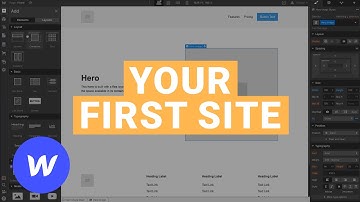 How to Build Your First Website in Webflow