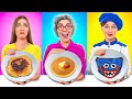 自分 VS おばあちゃんの料理チャレンジ | 秘密のお料理ハックとキッチンのヒント Multi DO Food Challenge