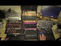 Behringer.edge,crave,grind,spice,rd6,td-3-mo,arturia microfreak,akai midimix,lpd8 and korg sq64 jam