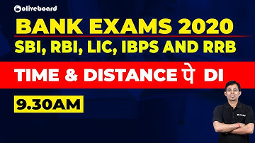 DI Based on Time Speed and Distance | Data Interpretation | SBI Clerk Mains | RBI Assistant Mains
