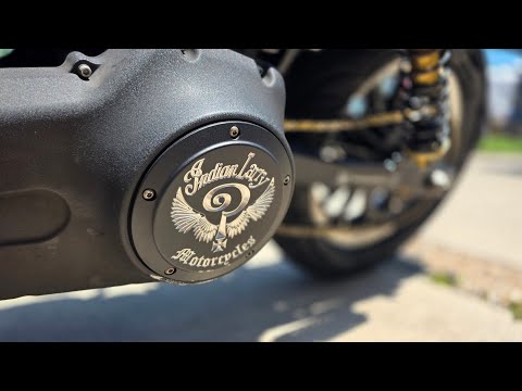 First ride with the new flo motor sports shorty on the Dyna 13.