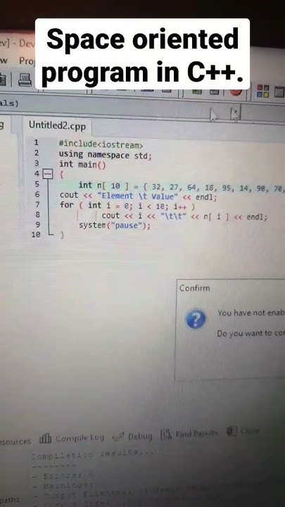 space related program in c++ 💻💻 - YouTube