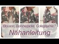 Blouson, Bomberjacke, Collegejacke? Nähanleitung mit Schnitterstellung