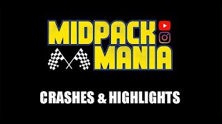 Midpack Mania’s Crashes &amp; Highlights (Go Kart Crash Compilation)