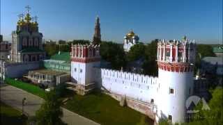 Novodevichy Convent in Moscow / Новодевичий монастырь в Москве(Novodevichy Monastery in Moscow, Russia from the air. Aerial video by BaikalNature Team. Новодевичий монастырь в Москве. Аэросъемка BaikalNature., 2015-01-21T01:33:49.000Z)