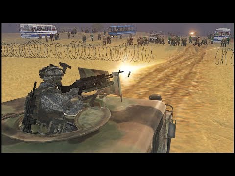 2 Million Americans Raid AREA 51! – Men of War: Red Rising Mod Battle Simulator