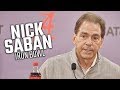 Nick Saban previews the Iron Bowl