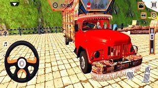 Indian Offroad Truck Driver Simulator 2019：Pak Cargo Transporter Truck 3D - Android GamePlay screenshot 3