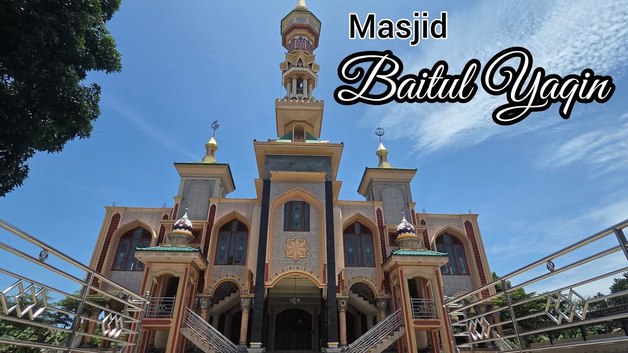 LOMBOK PULAU SERIBU MASJID🕌MASJID BAITUL YAQIN. KEBON KONGOK LOMBOK BARAT. #masjid #design #ramadan 