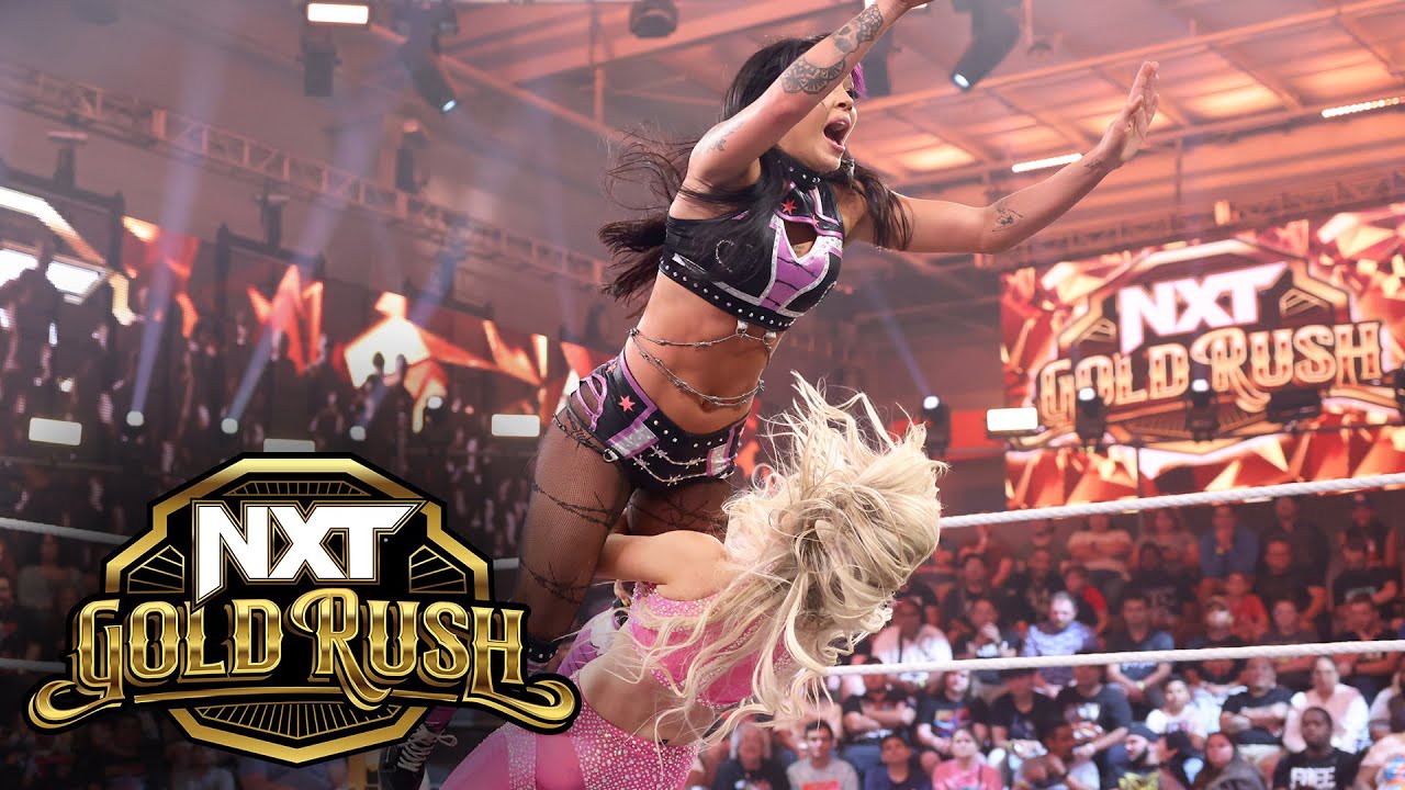 Dana Brooke Vs Cora Jade Nxt Gold Rush Highlights June Youtube