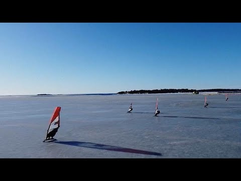 Гонки на льду в Хельсинки