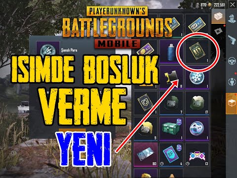 Video: Boşluk Nasıl Koyulur