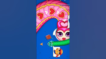 wormszonepro gameplay wormsz wormsgaming wormszone snake   game wormszonebiggestsnake games #shorts