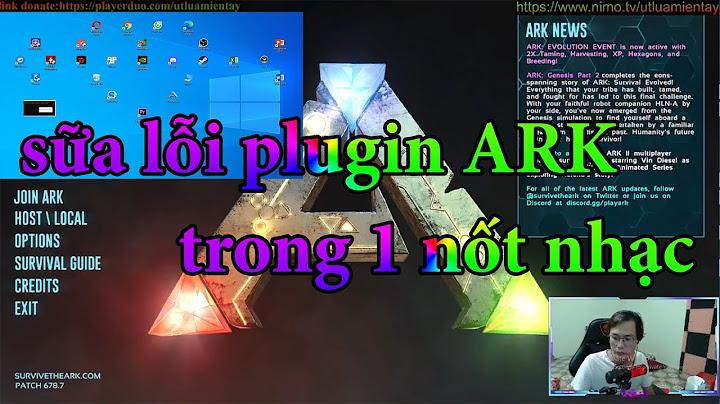 Hướng dẫn sữa lỗi no game time trong ark