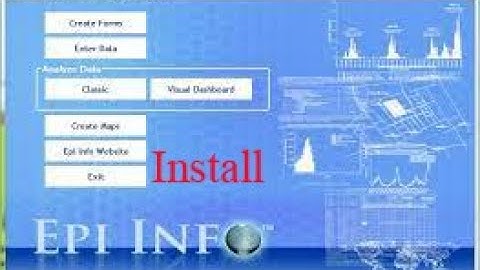 11-How to install Epi Info