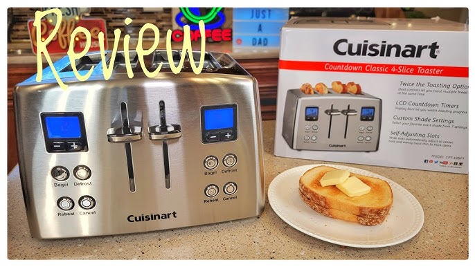 Cuisinart CPT-180RSB 4-Slice Metal Classic Toaster, Blue