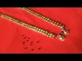 Patti mangalsutra design,long Patti mangalsutra making at home,#mangalsutradesign