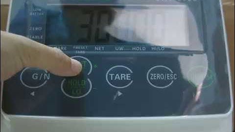 Jadever  - JWI3000 Setting and Calibration  (Hiệu chuẩn cân điện tử sử dụng đầu cân JWI3000)