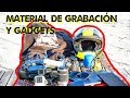 📷EL MATERIAL DE GRABACIÓN QUE UTILIZO en mis VIAJES en MOTO | Accesorios y Gadgets