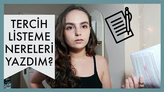 TERCİH LİSTEM | BİRAZ SOHBET BİRAZ MAKYAJ #betülcengiz #tercih #üniversite
