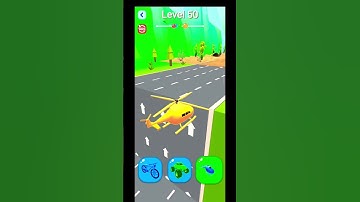 Level 50 shape shifting very cool hyper casual games #shapeshifting #shorts #games #level50 #level