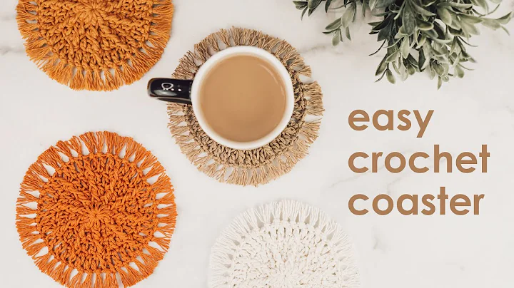 Create Stunning Crochet Coasters with this Simple Tutorial