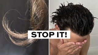 10 Mistakes Destroying Your Hair