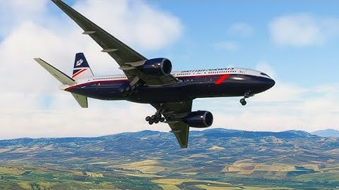 the plane got lost in a time tunnel and couldn