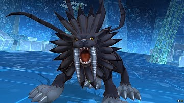 BlackGaomon evolve BlackSaberLeomon RageBelphemon and Skill.: Digimon Cyber Sleuth Mods