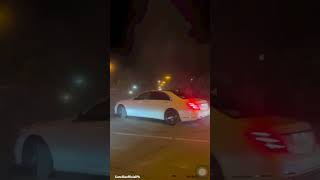 Mercedes Benz S400 Drifting