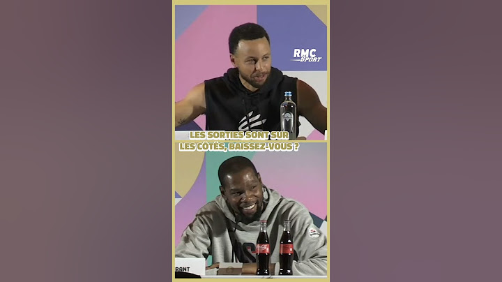 JO 2024 : "je sais nager si le bateau coule" Curry s'amuse en conf 😂
