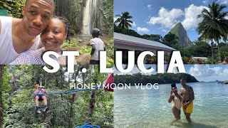 ST. LUCIA HONEYMOON VLOG